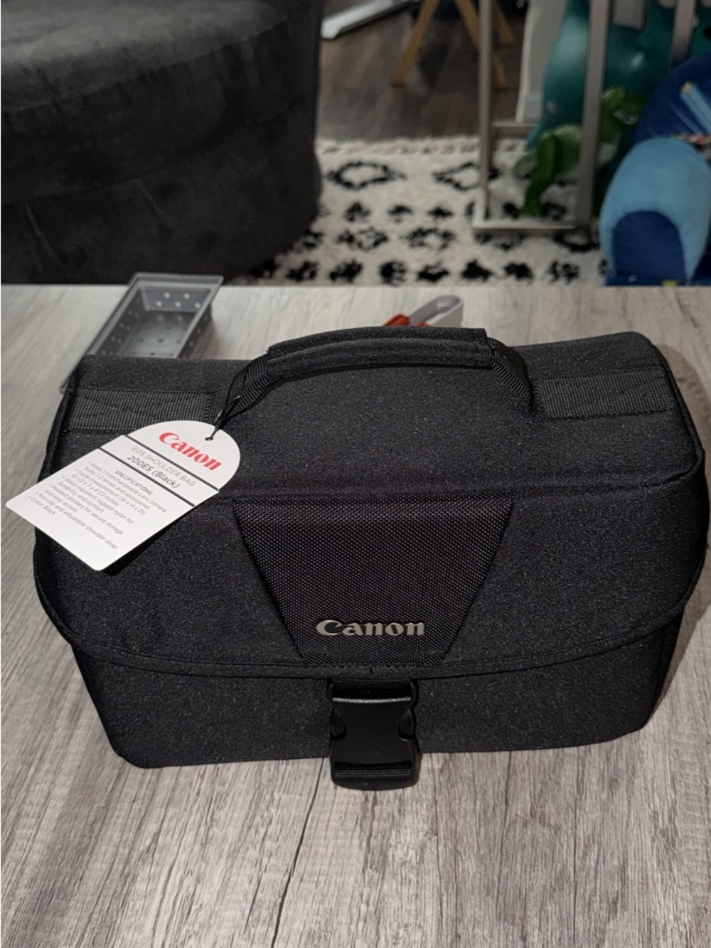 Canon Black Messenger Camera Bag with Top Handle
